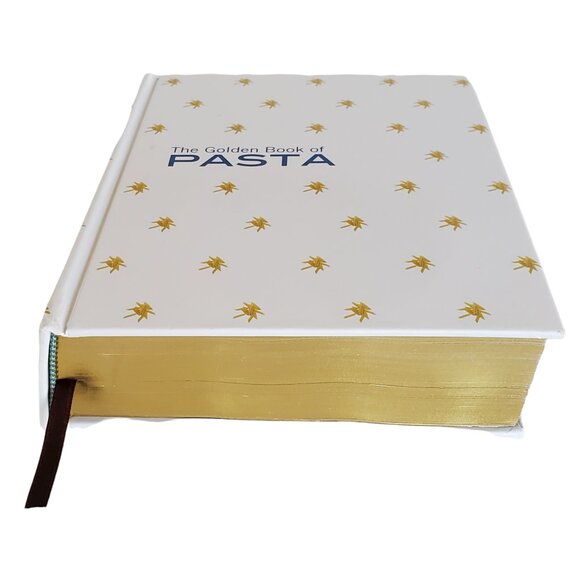 The Golden Book of Pasta Cookbook Recipe Hardcover Full Color Pictures Gold Edge - Picture 7 of 10
